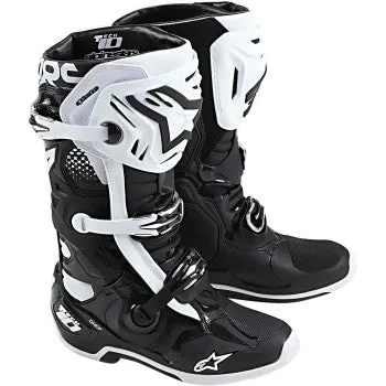 Alpinestars Tech 10 Off Road Boot Black White