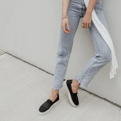 Assorted Queen Knit Slip on Sneakers