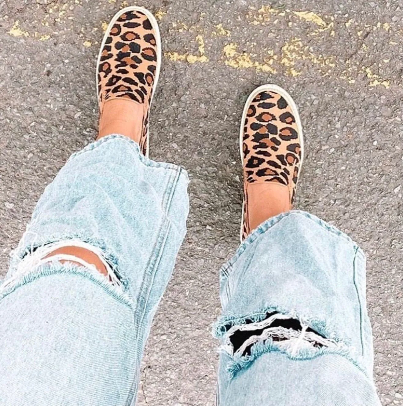 Assorted Queen Knit Slip on Sneakers