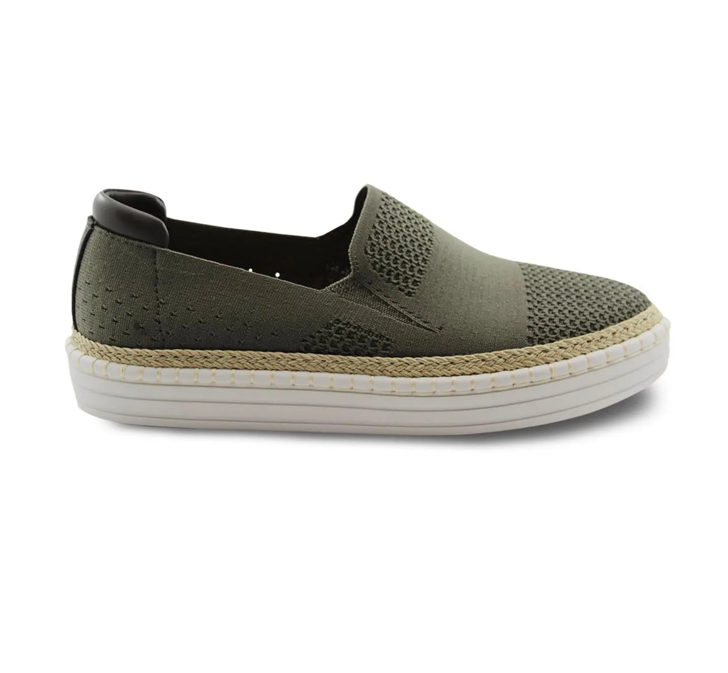 Assorted Queen Knit Slip on Sneakers