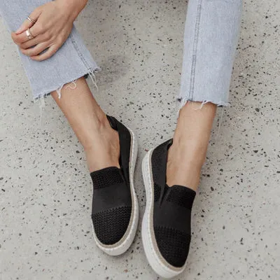 Assorted Queen Knit Slip on Sneakers