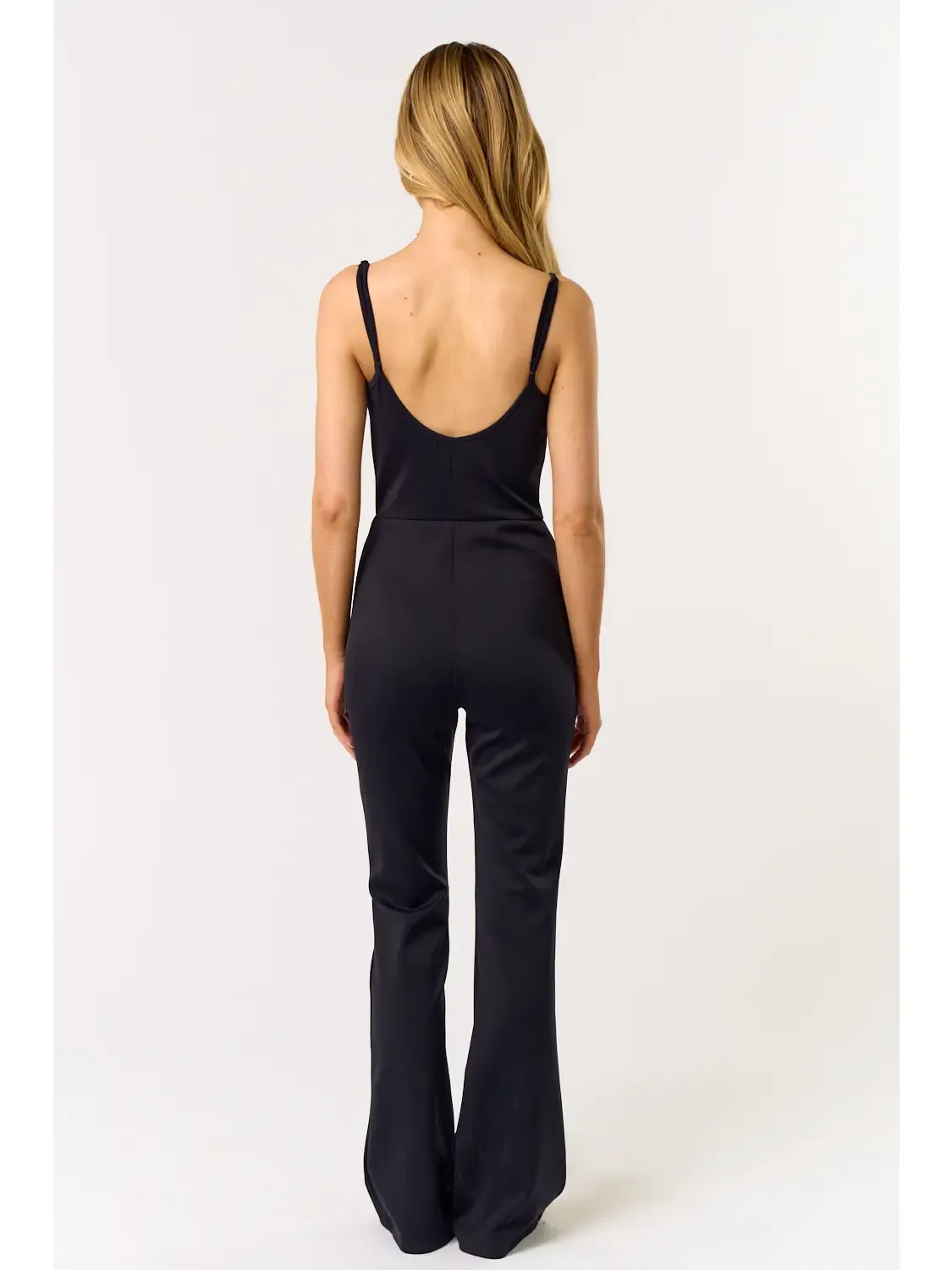 Black Stretch Jumpsuit
