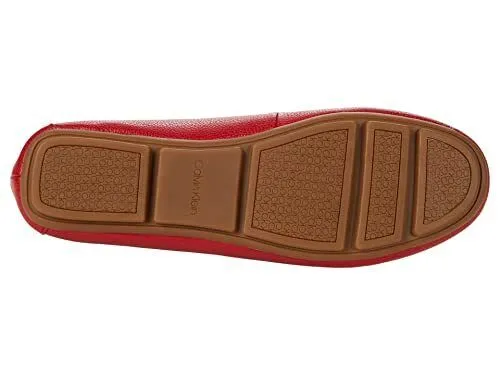 CALVIN KLEIN Leana Leather Loafers