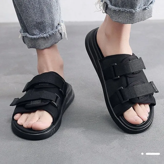 Cuzcare Orthopedic Memory Foam Sandals Velcro Comfy Casual Slides