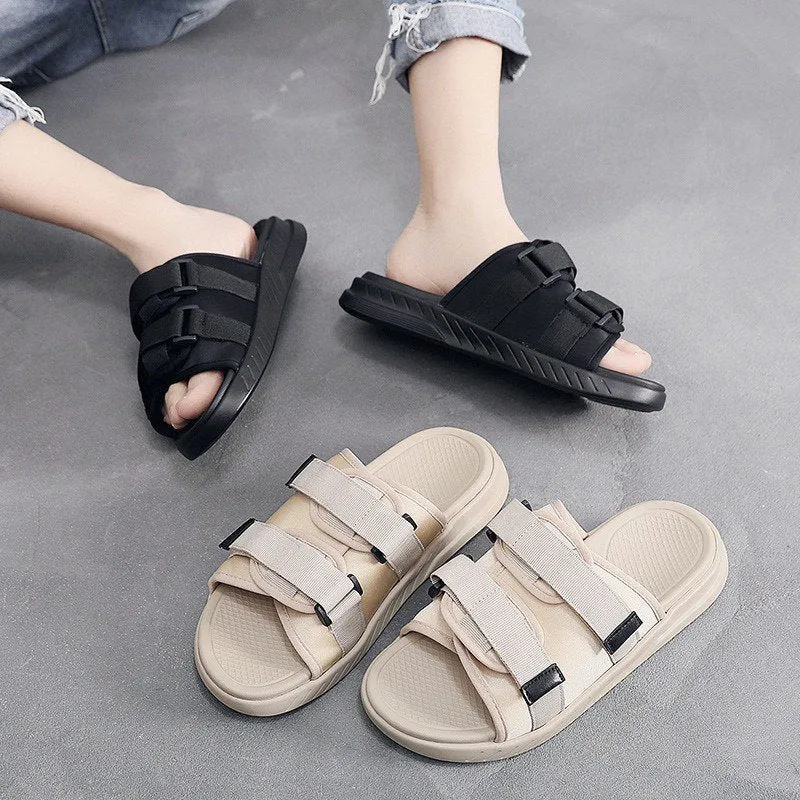 Cuzcare Orthopedic Memory Foam Sandals Velcro Comfy Casual Slides