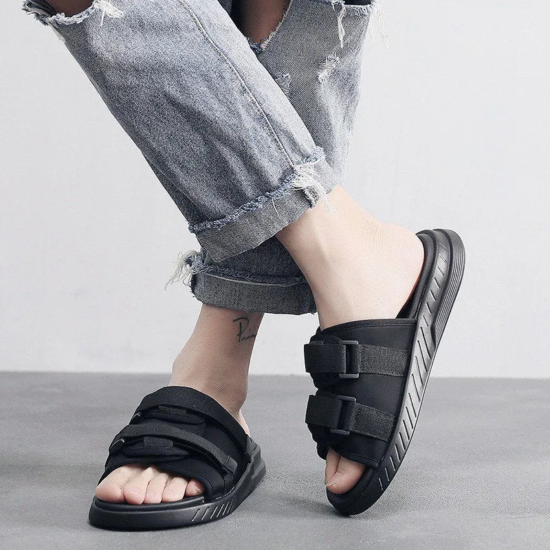 Cuzcare Orthopedic Memory Foam Sandals Velcro Comfy Casual Slides