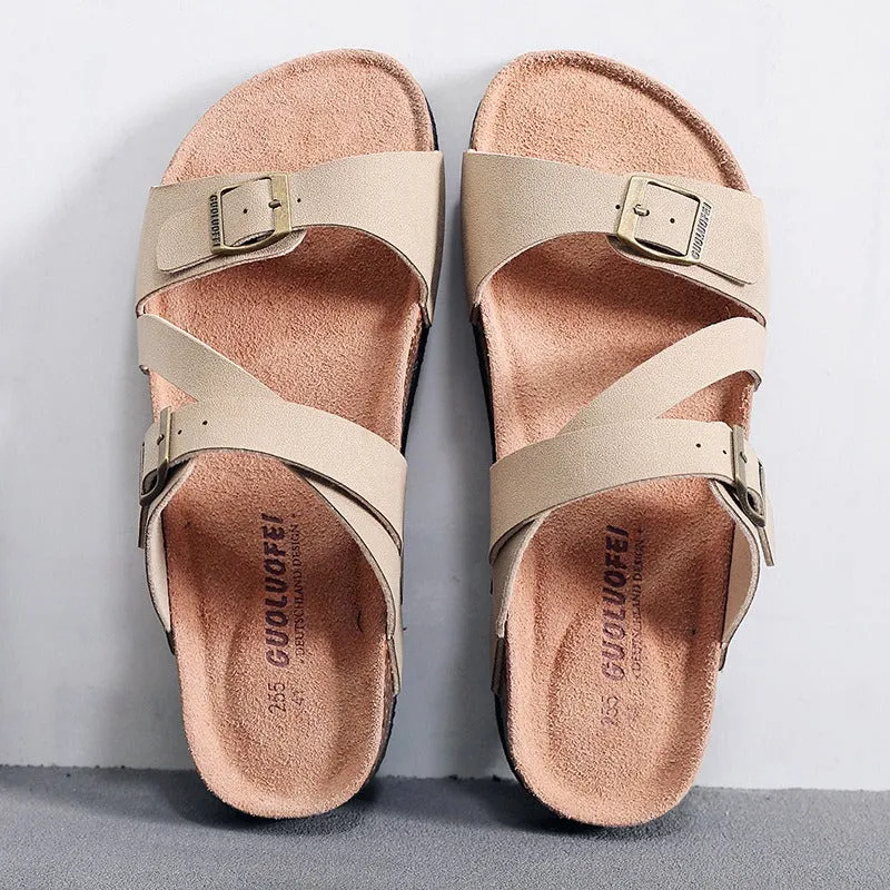 Cuzcare Women Premium Suede Orthopedic Sandals Comfy Summer 2023