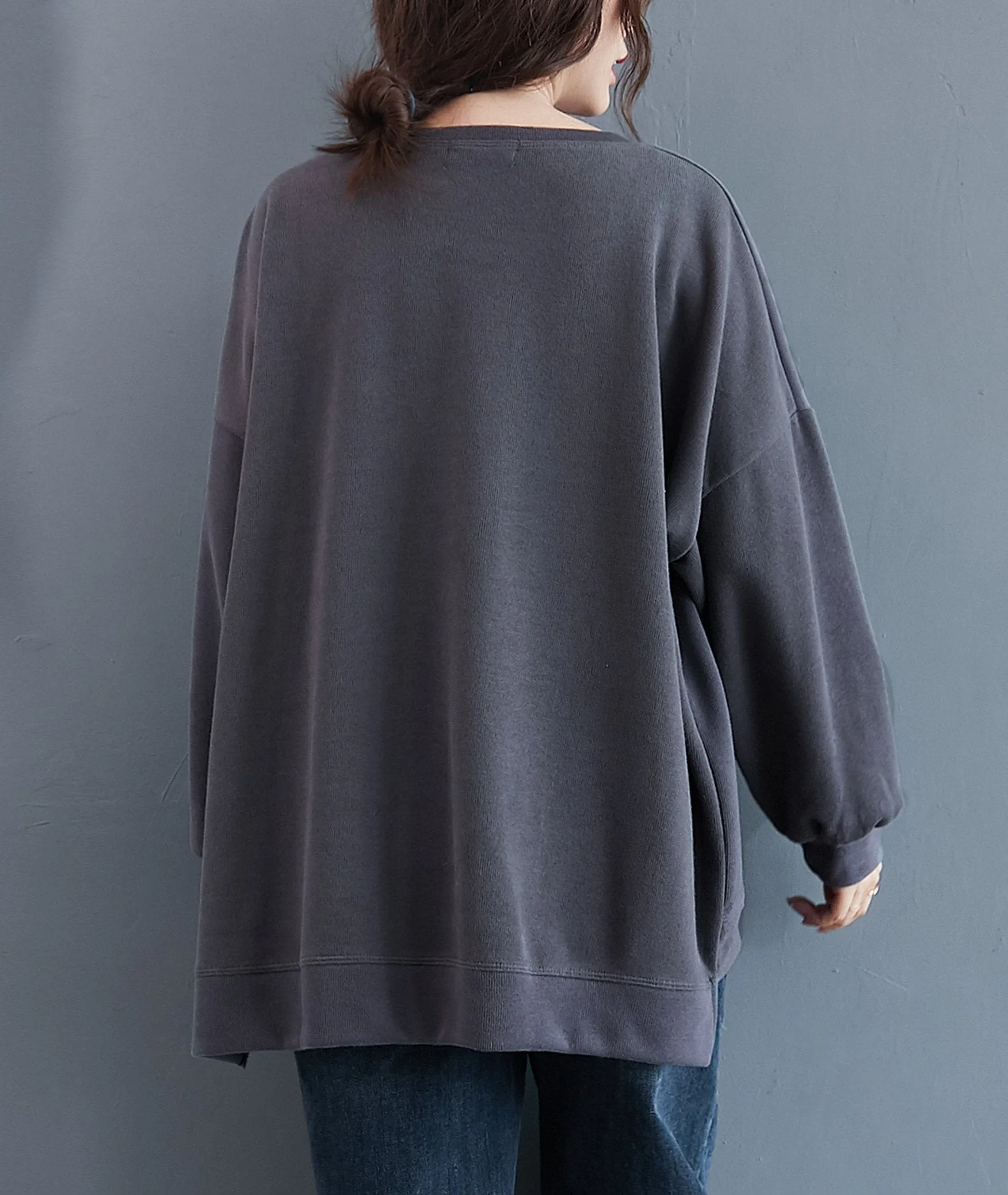 ellazhu Long Sleeve Sweatshirt GA2063