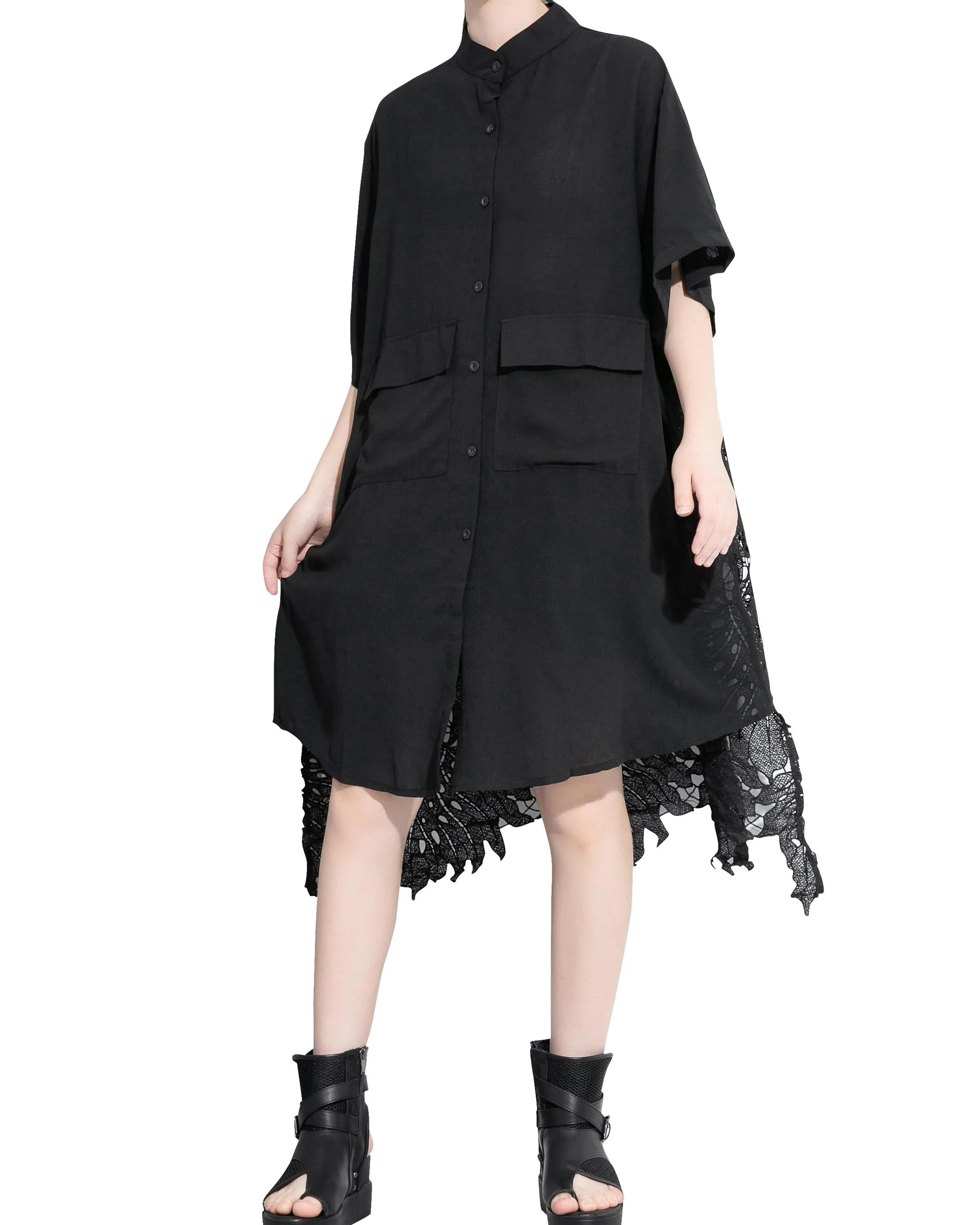 ellazhu Loose Short Tshirt Dress GY2387