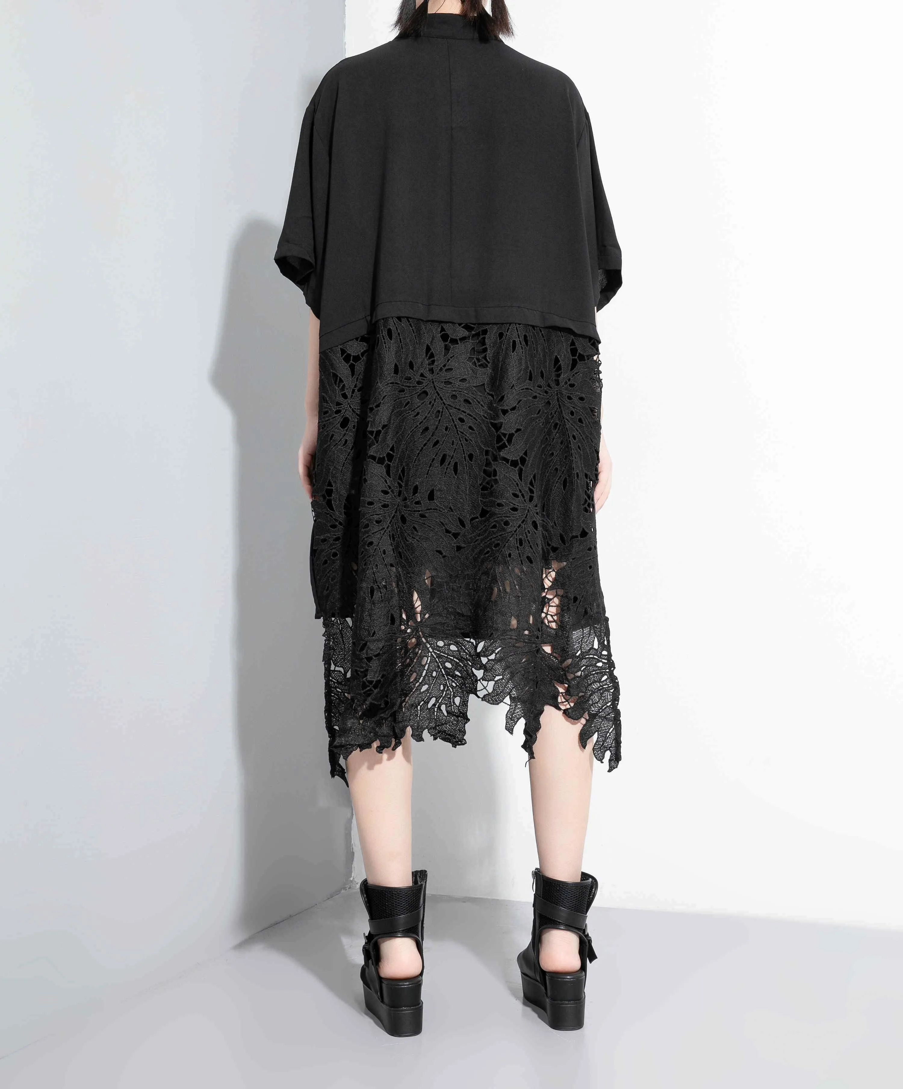 ellazhu Loose Short Tshirt Dress GY2387