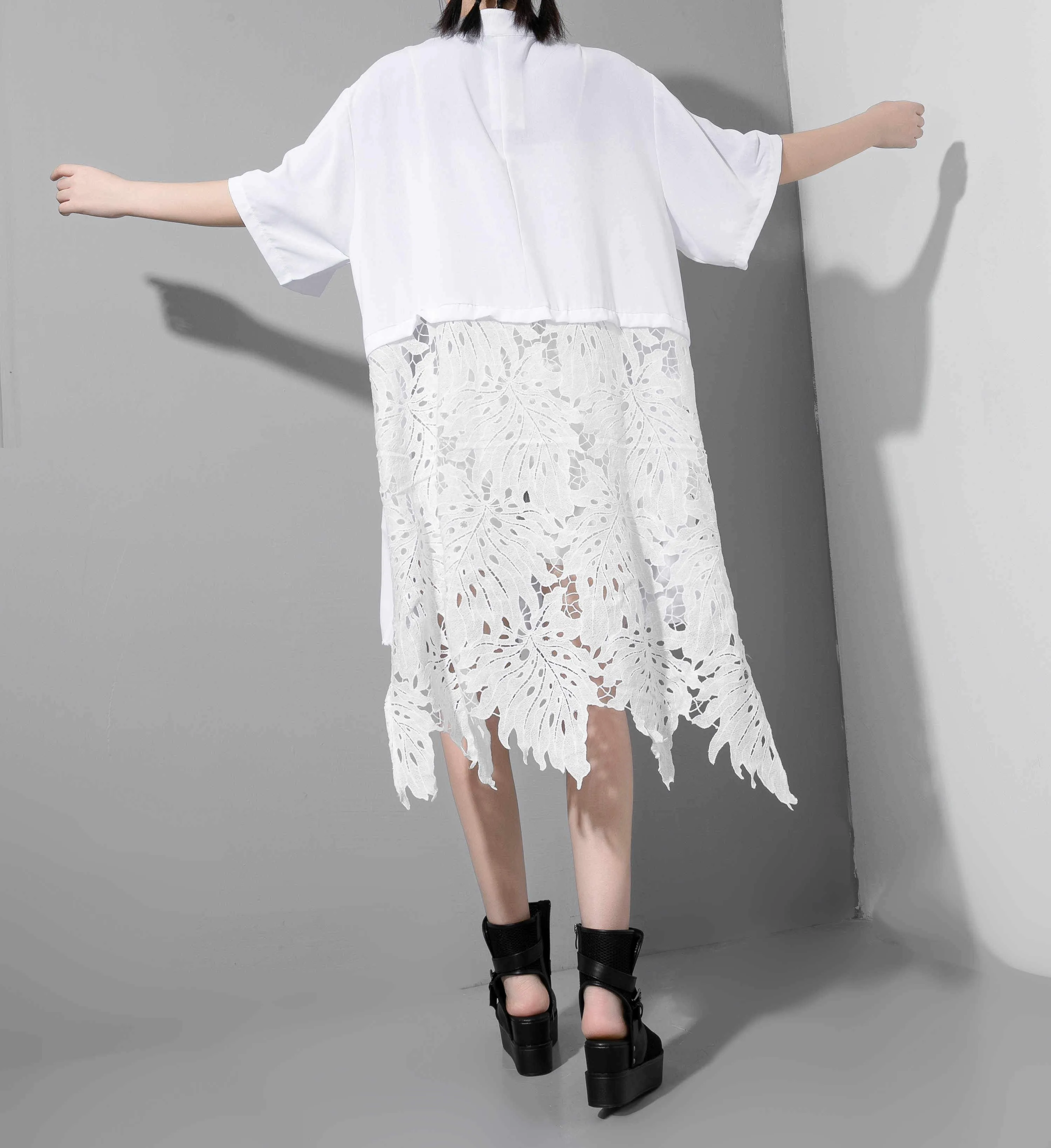 ellazhu Loose Short Tshirt Dress GY2387