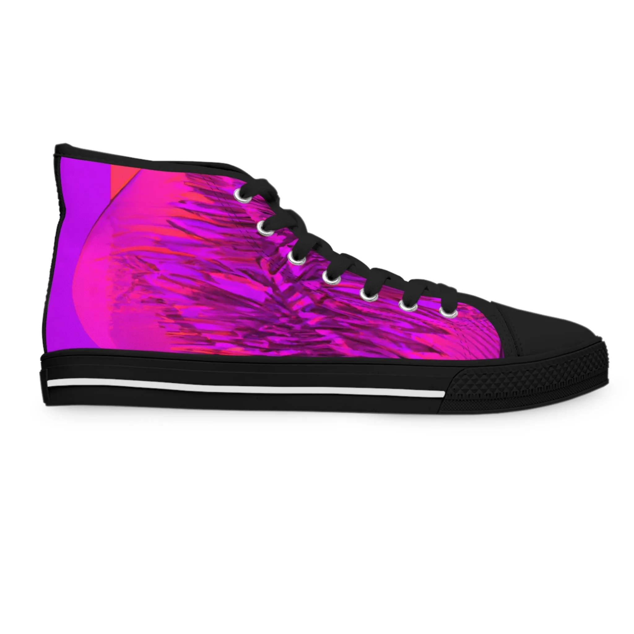 Fashionista Foxtrot. - high top