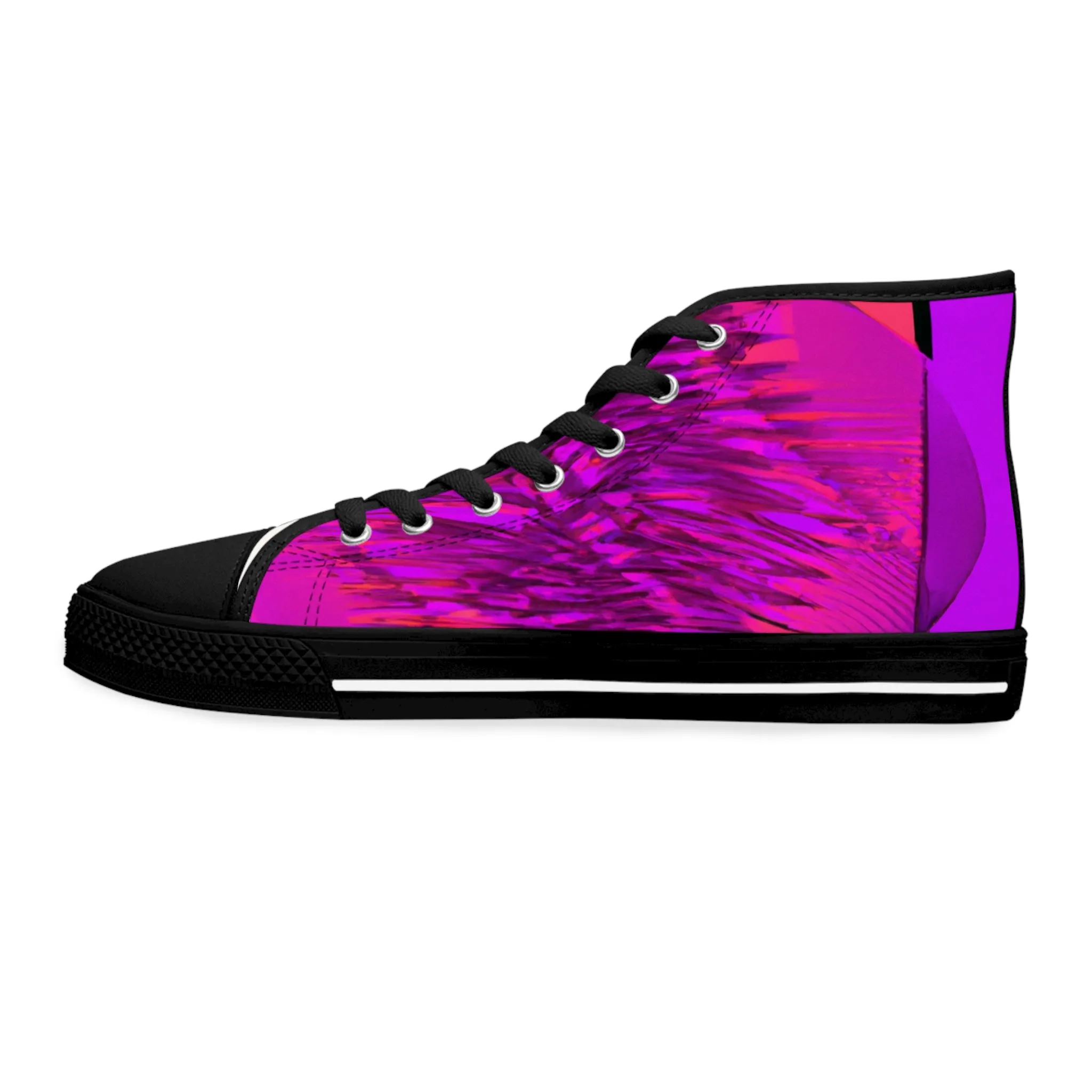 Fashionista Foxtrot. - high top