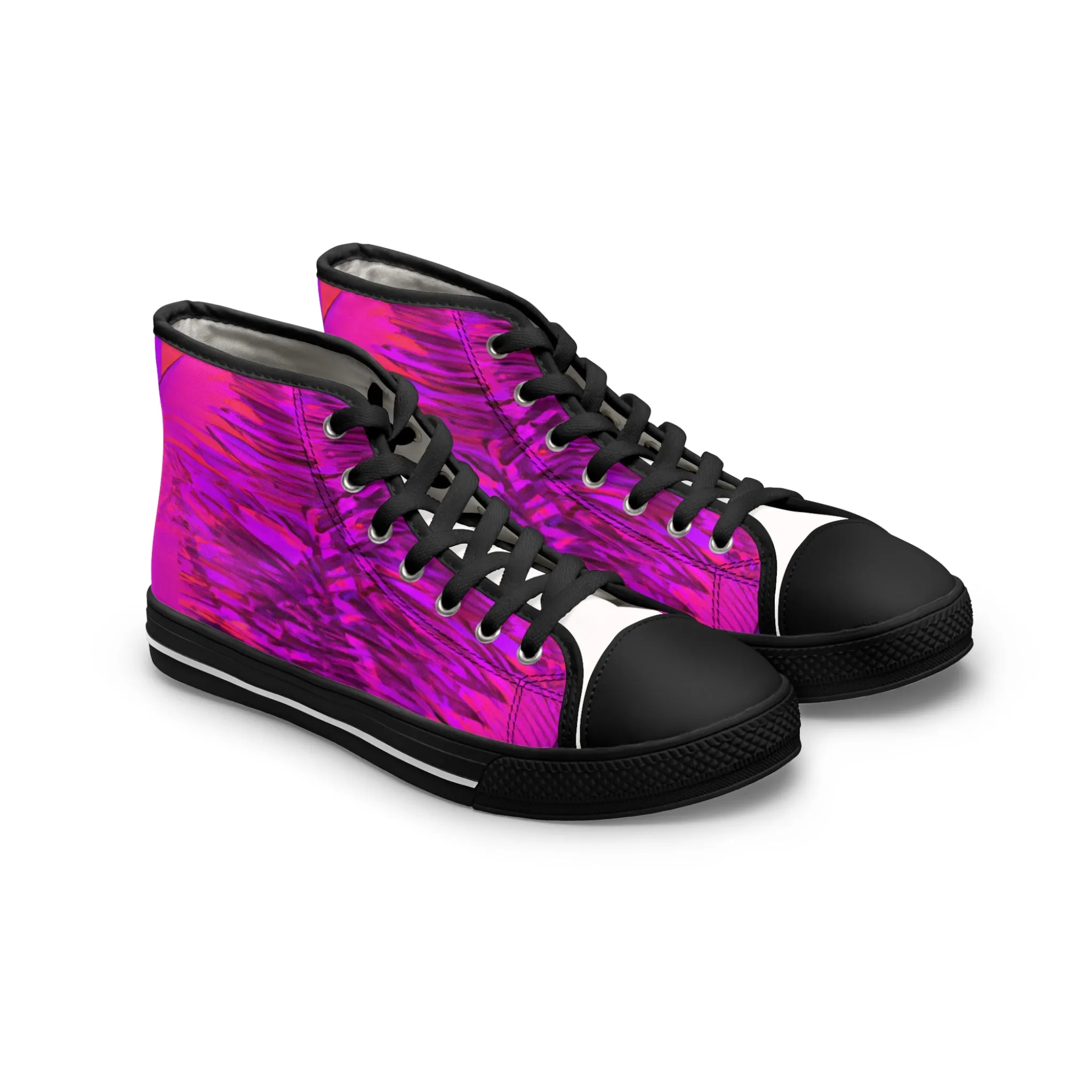 Fashionista Foxtrot. - high top