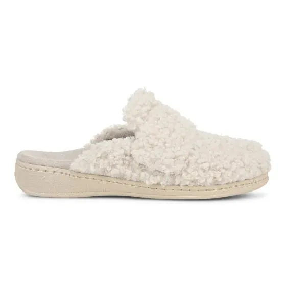 Gemma II Terry Cloth Slipper in Cream