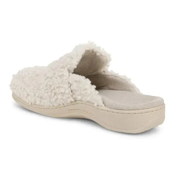 Gemma II Terry Cloth Slipper in Cream