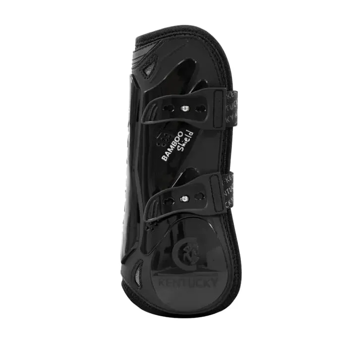 Kentucky Bamboo Shield Tendon Boots Elastic Black