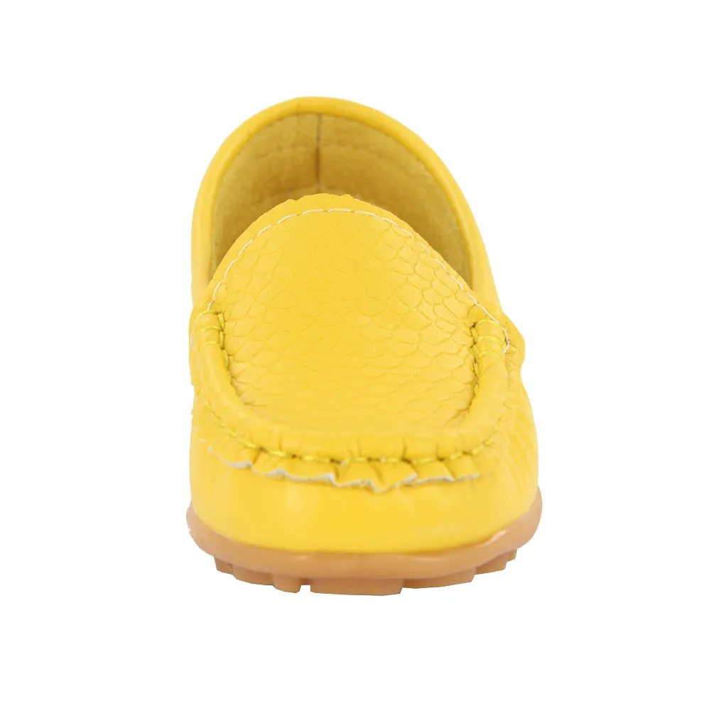 Kid Girl Slip On Flat Soft Boy PU Loafers