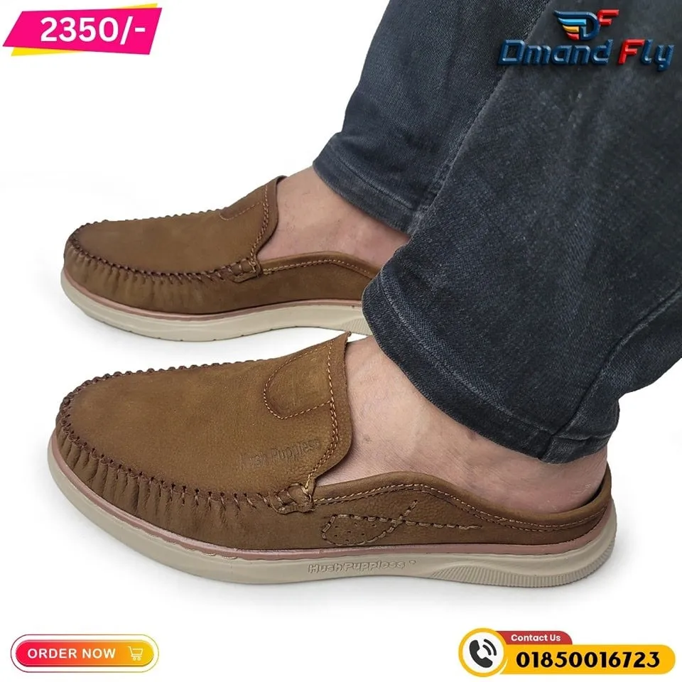 Leather half Casual Shoes China Doctor Insole- 764 (Cochleate)