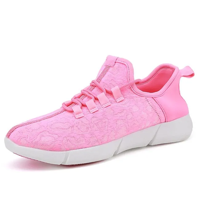 LED Light Luminous Glowing Sneakers