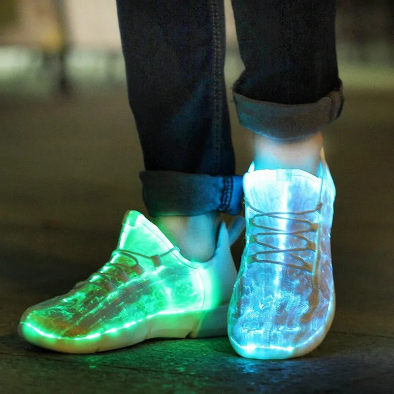 LED Light Luminous Glowing Sneakers