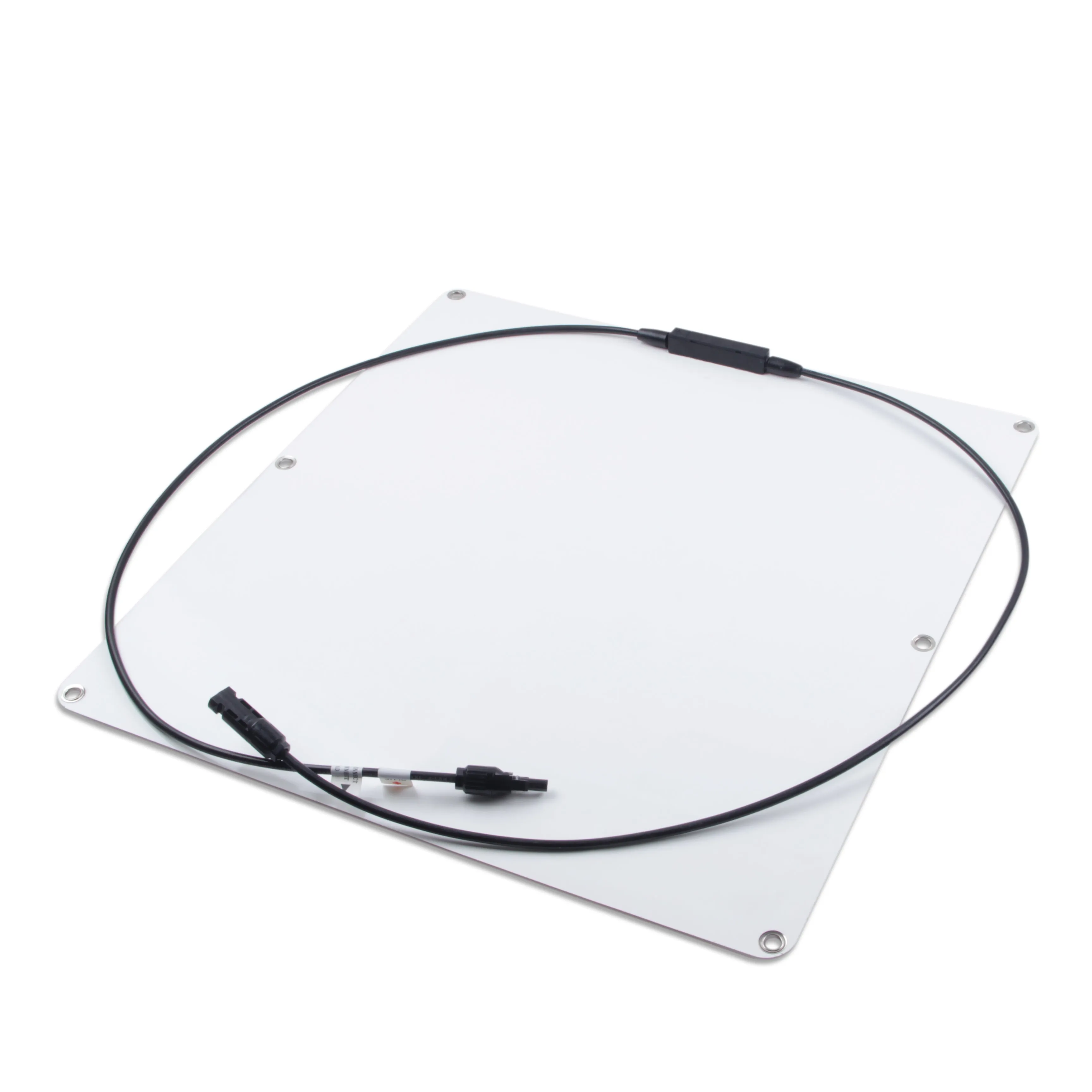 Moolsun Flexible Solar Panel 50 Watt 16 Volt Semi-Flexible Mono Off-Grid Charger for Marine RV