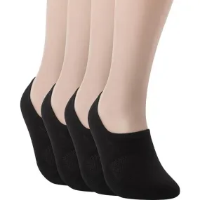 Multi Pack No Show Solid Colored Low Cut Socks For Women
