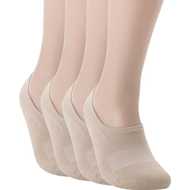 Multi Pack No Show Solid Colored Low Cut Socks For Women