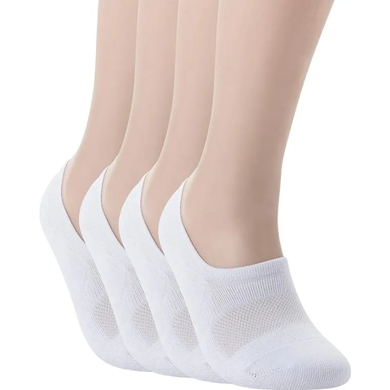 Multi Pack No Show Solid Colored Low Cut Socks For Women