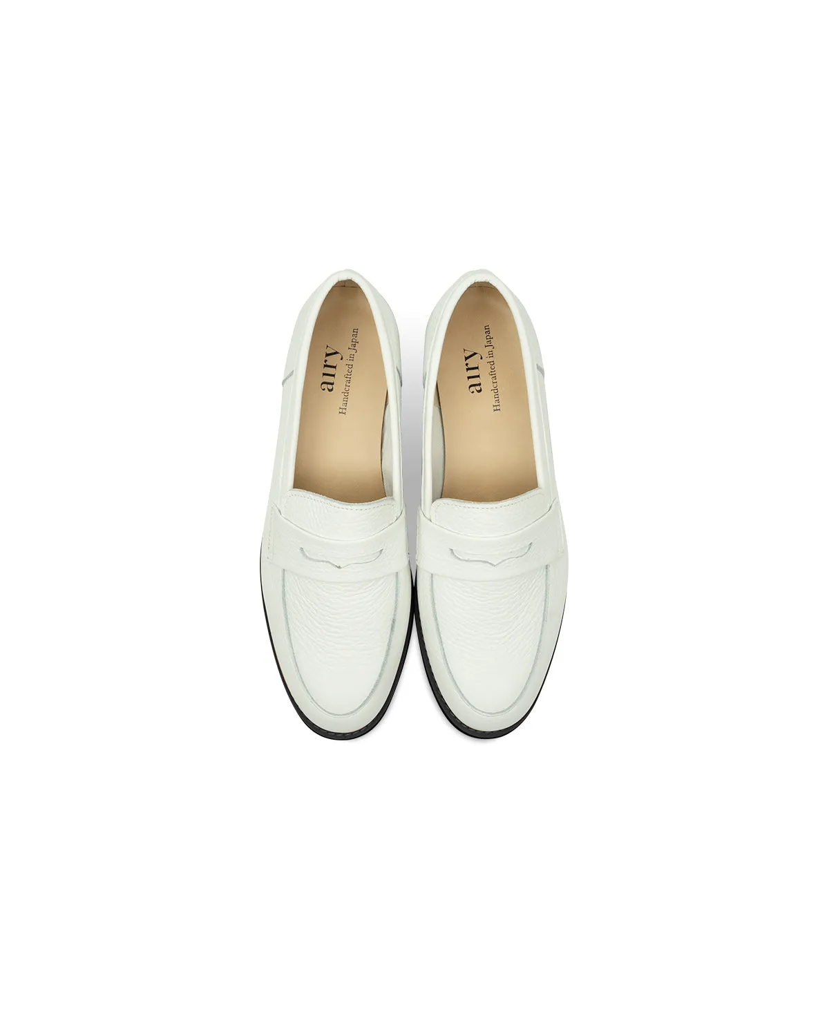Penny Loafers - Blanc White