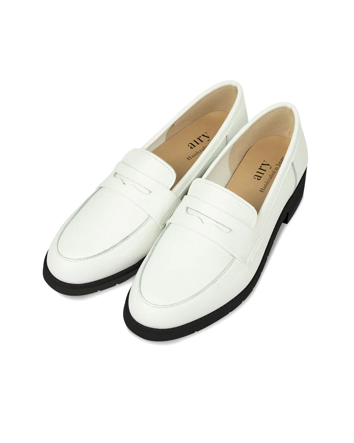 Penny Loafers - Blanc White