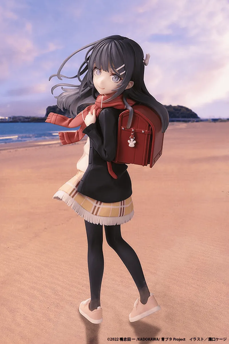 Rascal Does Not Dream of a Knapsack Kid: Mai Sakurajima High School Graduation Ver. & Knapsack Kid - Non Scale Figure (Kadokawa)
