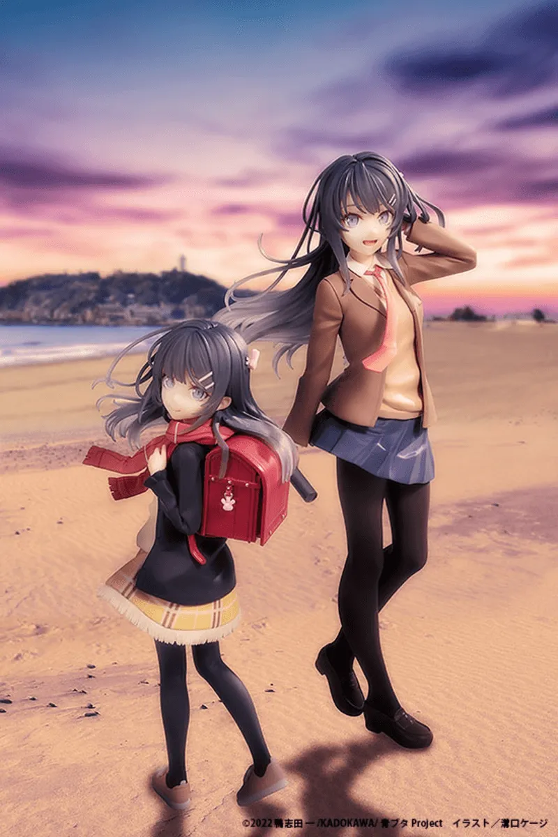 Rascal Does Not Dream of a Knapsack Kid: Mai Sakurajima High School Graduation Ver. & Knapsack Kid - Non Scale Figure (Kadokawa)