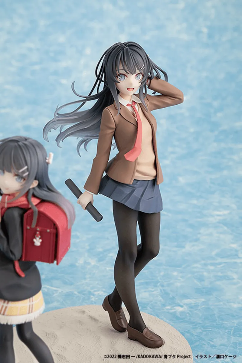 Rascal Does Not Dream of a Knapsack Kid: Mai Sakurajima High School Graduation Ver. & Knapsack Kid - Non Scale Figure (Kadokawa)