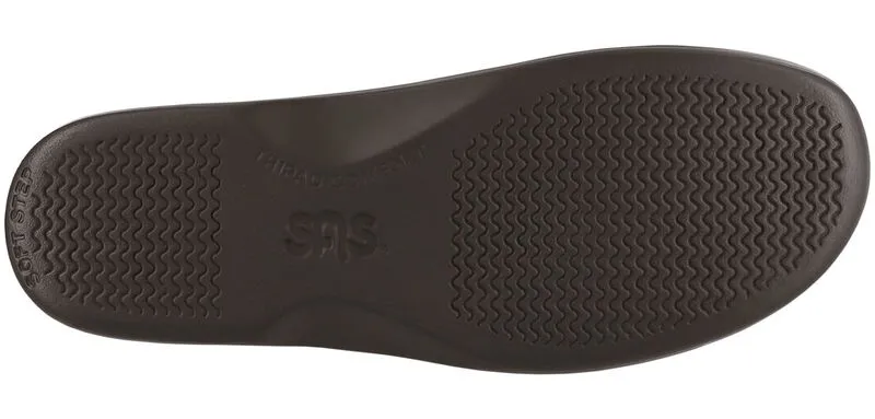 SAS Clog Slip On Loafer - Woven Brown