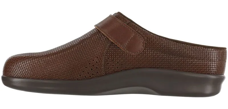 SAS Clog Slip On Loafer - Woven Brown