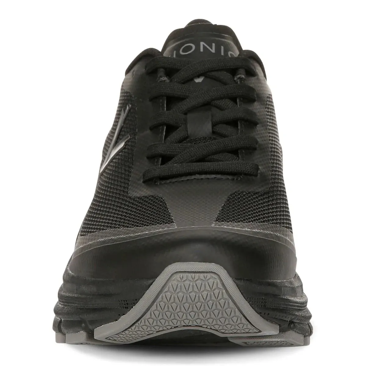 Vionic Walk Max Stretch Lace Up Sneaker Black Mesh
