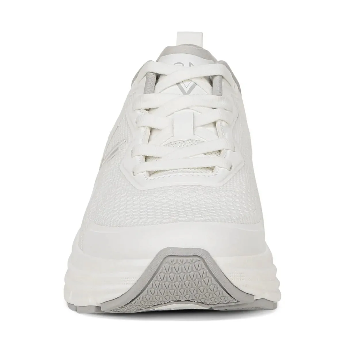 Vionic Walk Max White Knit Lace Up Sneaker