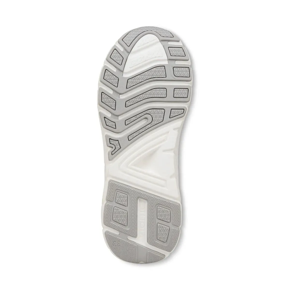 Vionic Walk Max White Knit Lace Up Sneaker
