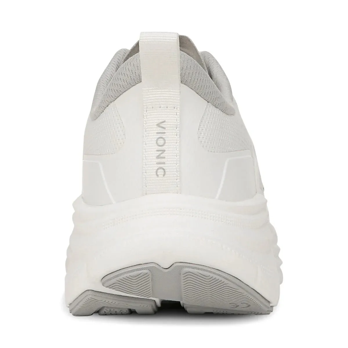 Vionic Walk Max White Knit Lace Up Sneaker
