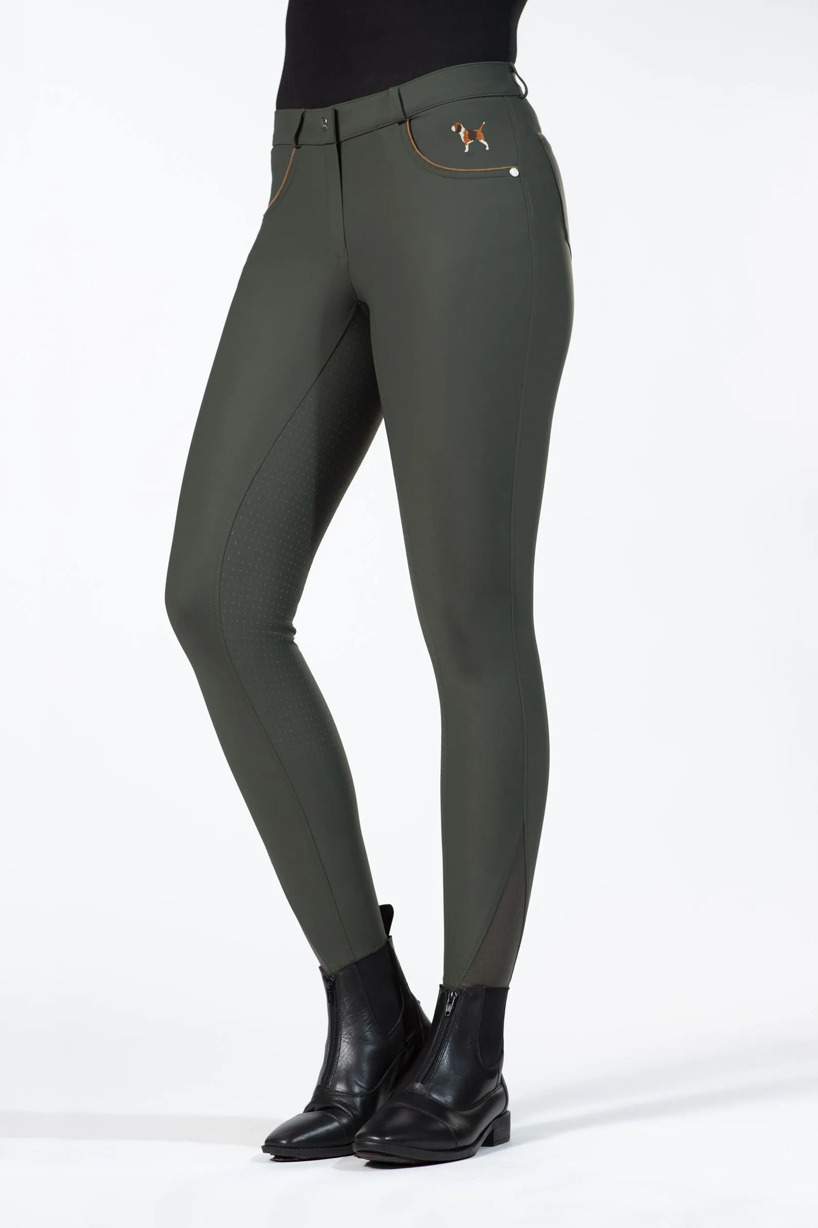 Women´s Riding Breeches Beagle with Full Silicone Seat