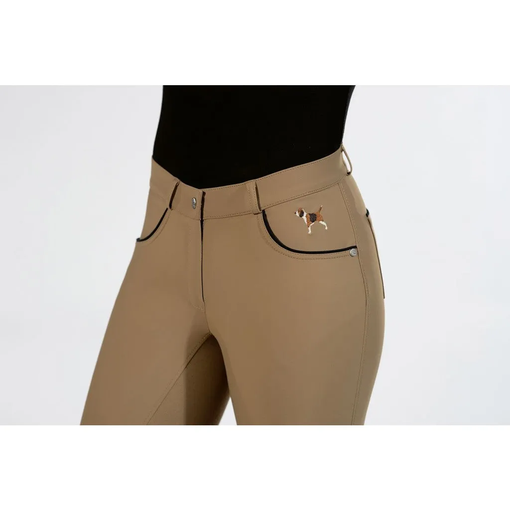 Women´s Riding Breeches Beagle with Full Silicone Seat