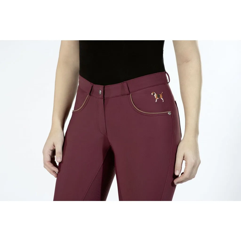 Women´s Riding Breeches Beagle with Full Silicone Seat