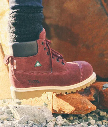 Women's Safety Boot - Garnet